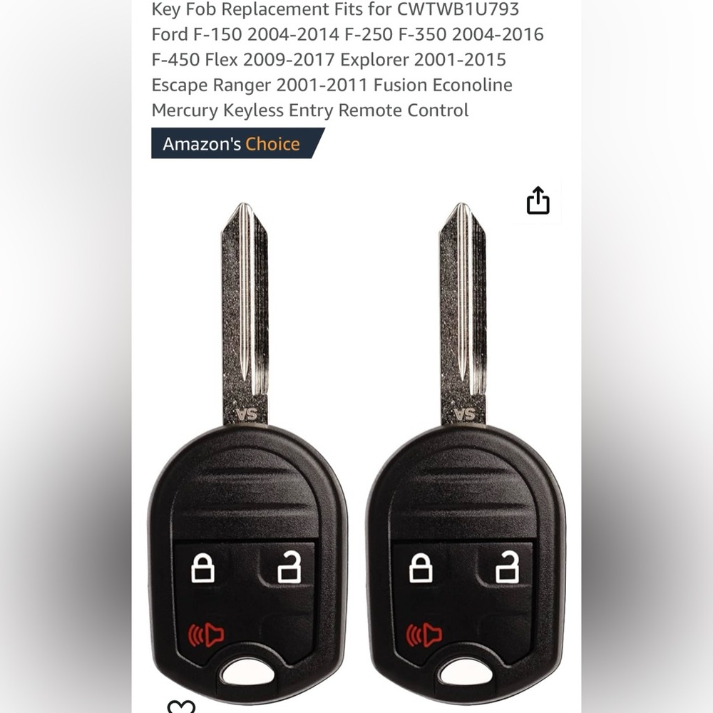 Ford Key Fobs